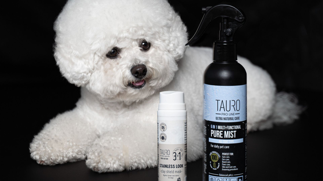 Preventing Brown Tear Stains: Innovations in Pet Grooming by Tauro Pro Line