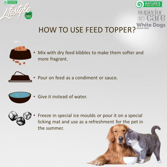Red Coat complementary feed - soup for adult dogs of all breeds with salmon and tuna - 3