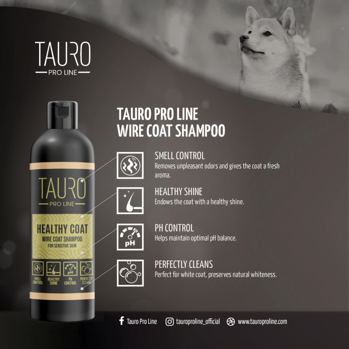 Healthy Coat, wire coat shampoo for dogs and cats - 1