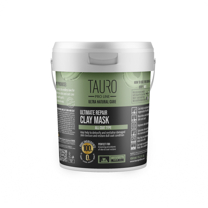Ultra Natural Care Ultimate Repair Clay Mask für Hunde und Katzen - 0