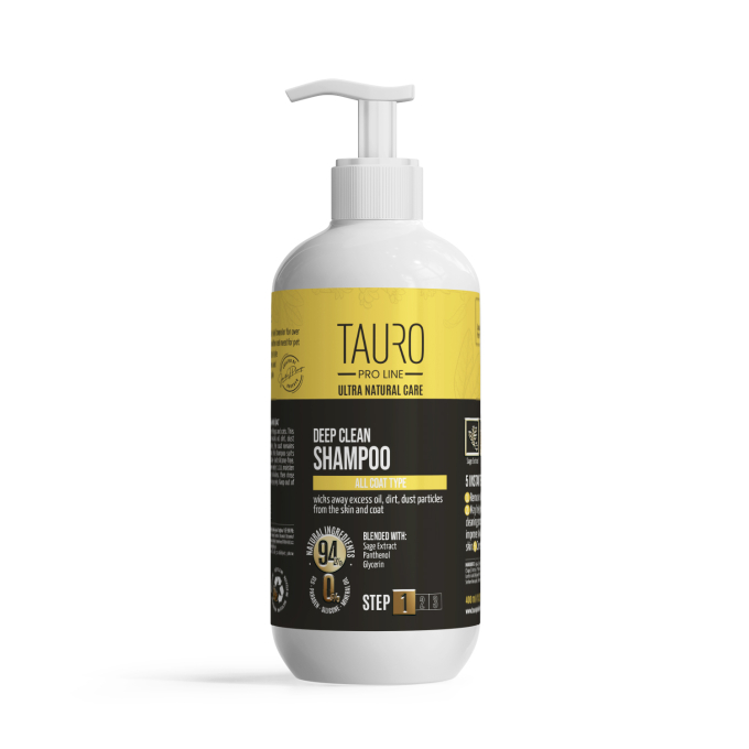 Champú de limpieza profunda Ultra Natural Care para la piel y el pelo de perros y gatos - 0