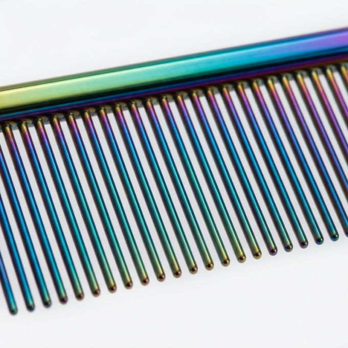 Línea de peluquería profesional, peine para desenredar y peinar el pelo - 3