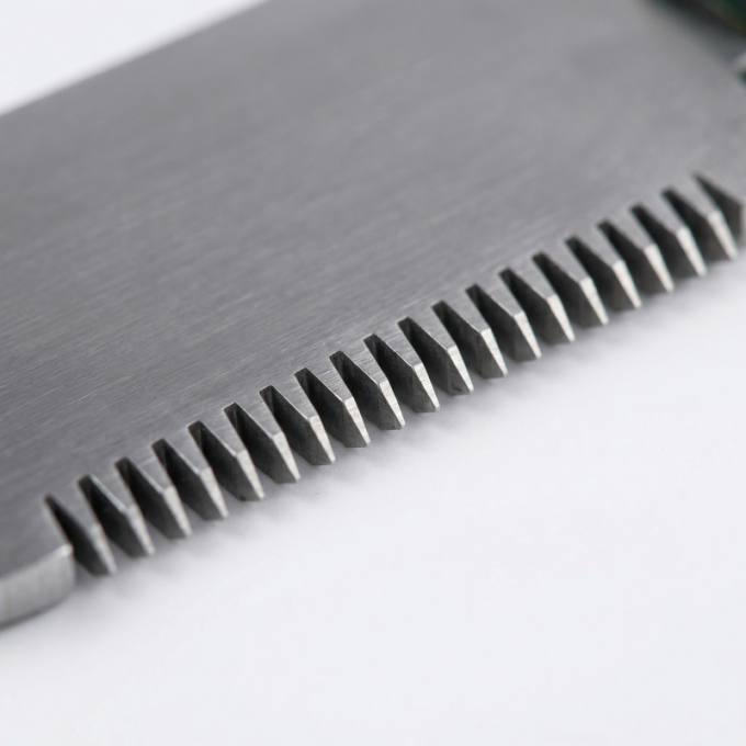 нож для зачистки с крупными зубьями и деревянной ручкой - 2