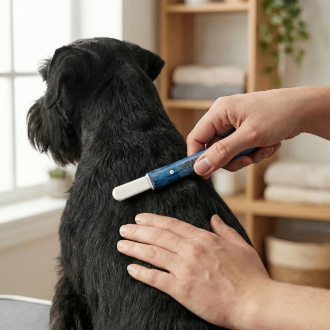 Ligne de toilettage professionnelle, outil d'épilation avec pierre - 7