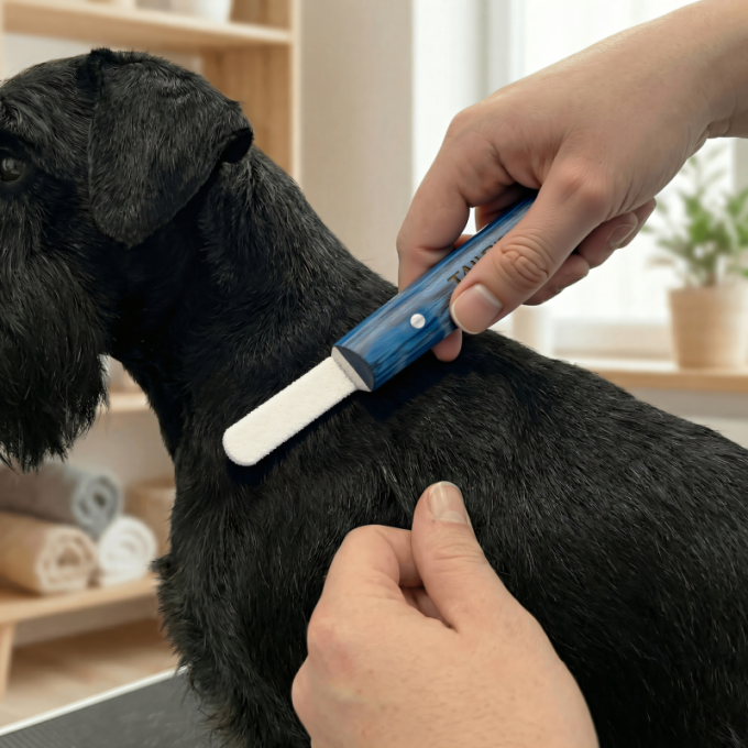 Ligne de toilettage professionnelle, outil d'épilation avec pierre - 8