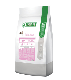 droogvoer voor junior honden van alle rassen met lam