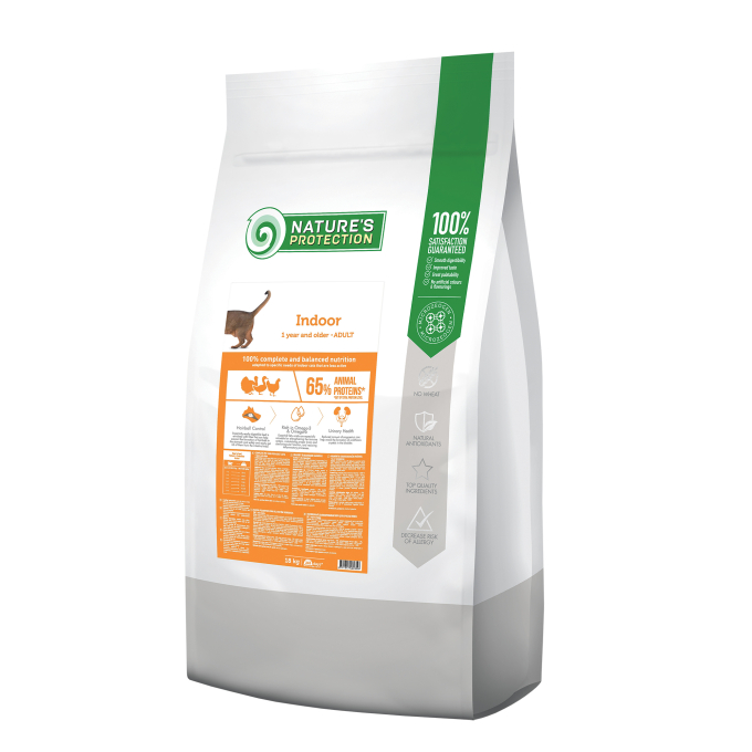 nourriture sèche pour chats adultes avec de la volaille - 0