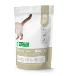 trockenfutter für junge Katzen nach der Sterilisation mit Geflügel und Krill