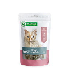 snacks voor katten, gedroogde zonnevis