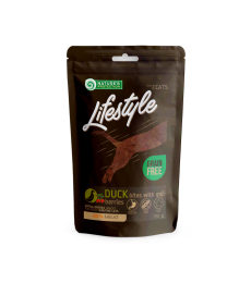 лакомство для кошек с уткой и ягодами годжи