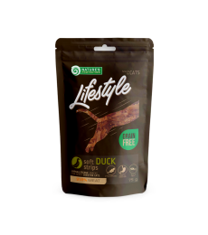 snack pour chats bandes molles de canard