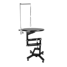 mesa redonda para mascotas