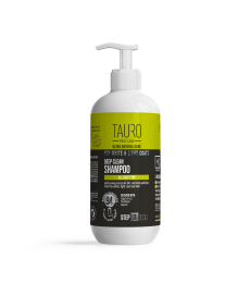Shampoo per la pulizia profonda Ultra Natural Care per cani e gatti con pelo e pelle bianchi e chiari
