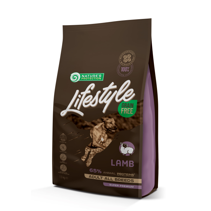 сухой беззерновой корм для взрослых собак всех пород - 0