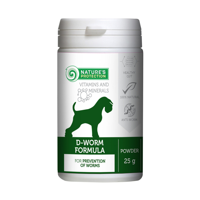 complementary feed for adult dogs for prevention of worms - 0