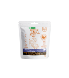 complementary grain free feed – snacks for adult dogs of all breeds with red coat with salmon