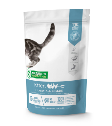 dry pet food with poultry and krill for all breed kittens