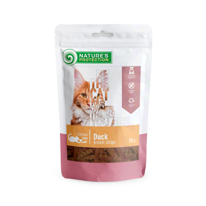 snack for cats duck breast meat - 0