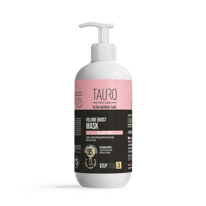Mascarilla voluminizadora Ultra Natural Care para el pelo de perros y gatos - 0