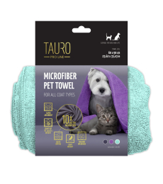 microfiber towel for pets, mint color