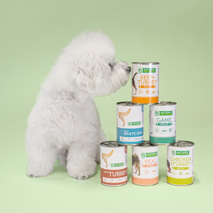 dosenfutter für ausgewachsene Hunde mit Truthahn - 3