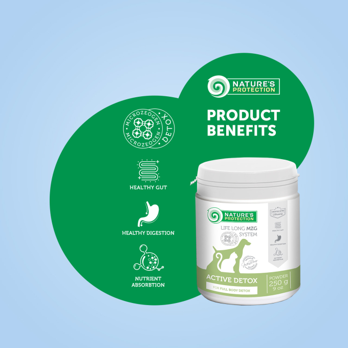 Active Detox, pienso complementario para perros y gatos adultos para la desintoxicación corporal - 1