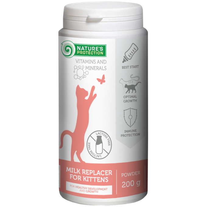 lait de remplacement pour chatons pour le développement des os et une croissance saine - 1