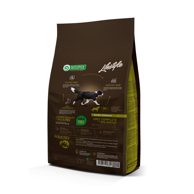 droogvoer zonder granen voor volwassen honden van alle rassen met gevogelte - 2