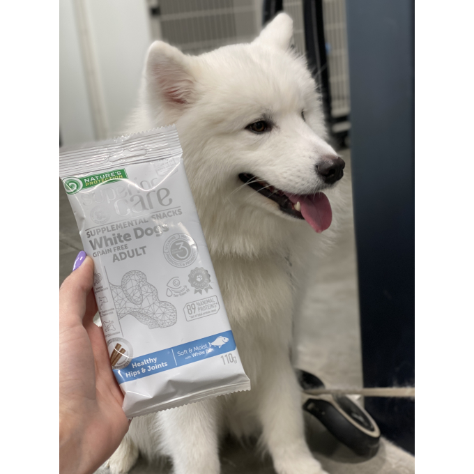 getreidefreies Ergänzungsfuttermittel - Snacks für ausgewachsene Hunde mit weißem Fisch - 3