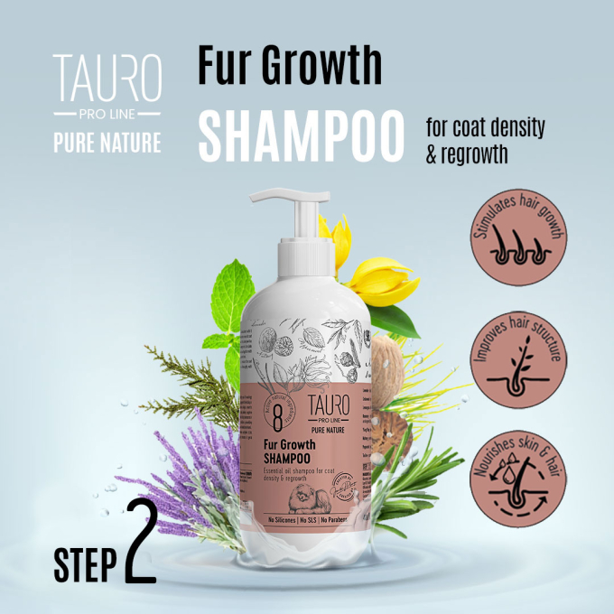 Pure Nature Fur Growth, coat growth promoting shampoo for dogs and cats - 3