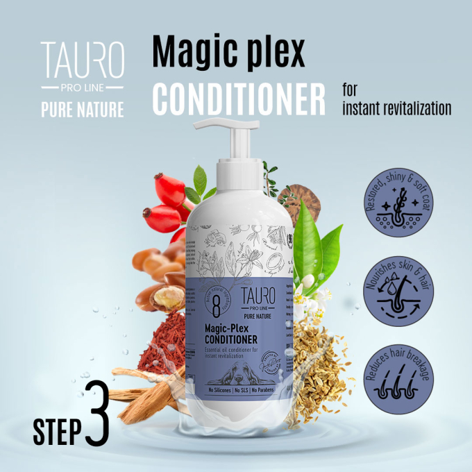 Pure Nature Magic-Plex, coat restoring conditionier for dogs and cats - 3