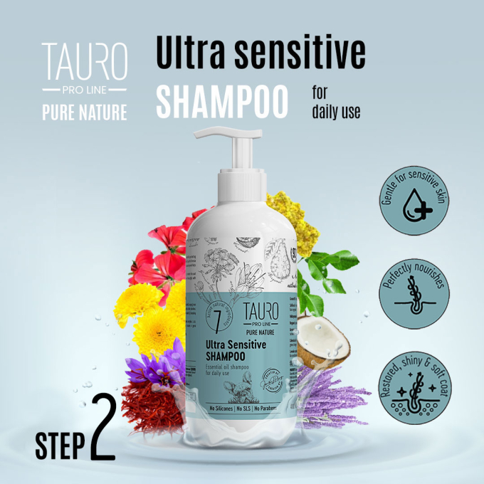 Pure Nature Ultra Sensitive, coat shampoo for dogs and cats with sensitive skin - 3
