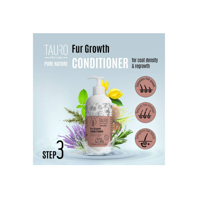 Pure Nature Fur Growth, conditionneur favorisant la croissance du pelage pour chiens et chats - 2