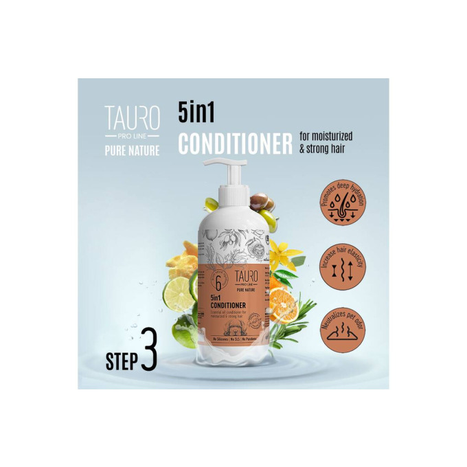 Pure Nature 5in1, moisturizing coat conditionier for dogs and cats - 4