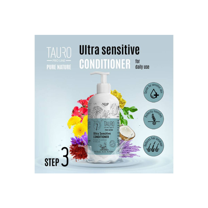 Pure Nature Ultra Sensitive, coat conditionier for dogs and cats with sensitive skin - 4