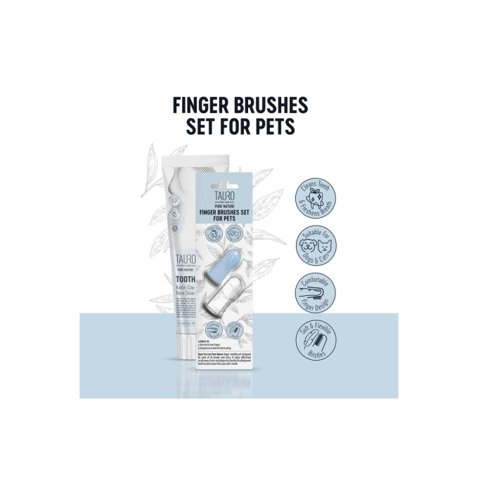 Pet Finger brushes set - 1