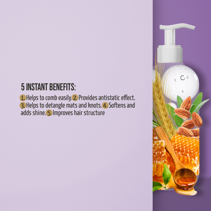 Ultra Natural Care detangling leave-in conditioner  for dogs and cats coat - 4