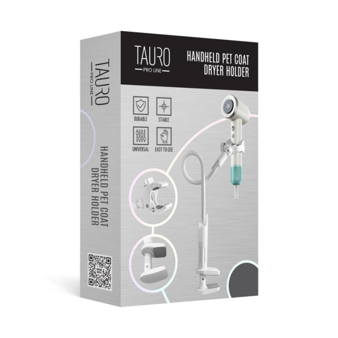 handheld pet coat dryer holder - 1