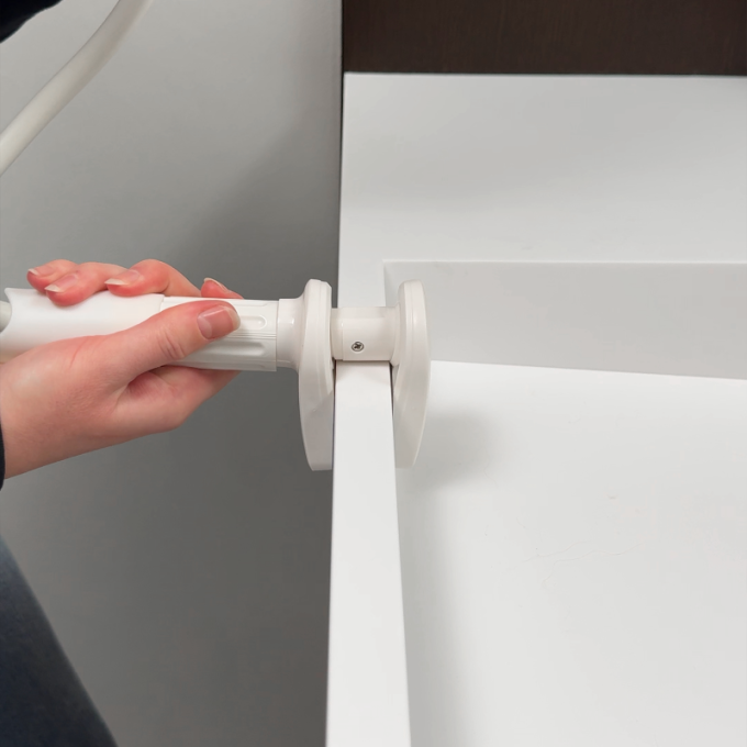 handheld pet coat dryer holder - 4