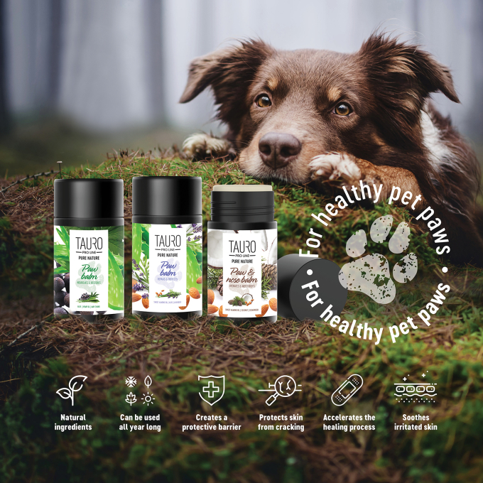 Pure Nature Paw Balm Repairs&amp;Protects, repair and protect paw pad balm for dogs and cats - 1