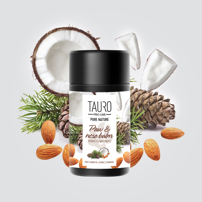 Pure Nature Nose&amp;amp;Paw Balm Hydrates&amp;amp;Moisturizes, увлажняющий бальзам для подушечек лап и носа для собак и кошек - 1