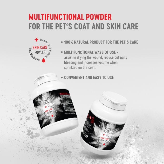 Pure Nature pet skin care powder for minor cuts and scratches - 1