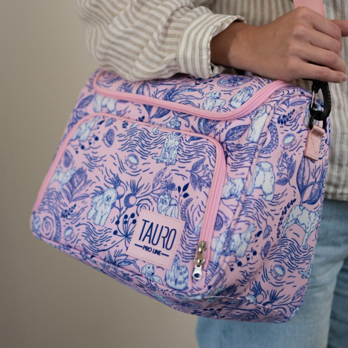 grooming bag, universal, with adjustable handle, customized design - 8