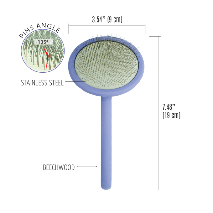 Brosse ronde, 9 x 19 cm - 2