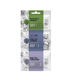 Set di campioni Pure Nature Herbal Detox + Magic-Plex per cani e gatti
