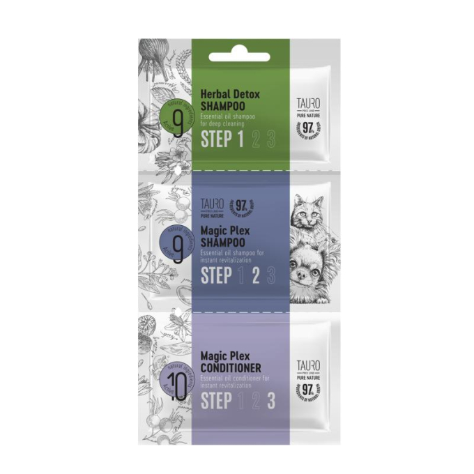 Pure Nature Herbal Detox + Magic-Plex set de muestras para perros y gatos - 0