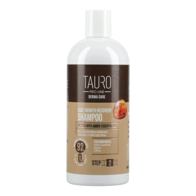 Derma Care Coat Growth Recovery Shampoo per cani e gatti, shampoo che favorisce la crescita del pelo per cani e gatti - 0