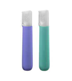 stainless steel trimming and styling blades for pets with case