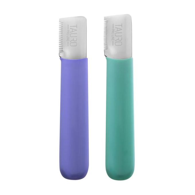 stainless steel trimming and styling blades for pets with case - 0