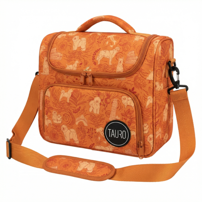 сумка для груминга, тематический дизайн, универсальная, с регулируемой ручкой, индивидуальный дизайн - 1